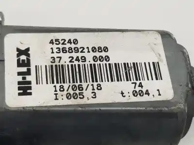 Pezzo di ricambio per auto di seconda mano MOTORE ALZACRISTALLI ANTERIORE DESTRO per CITROEN JUMPER KASTEN  Riferimenti OEM IAM 1607395380  1607395380