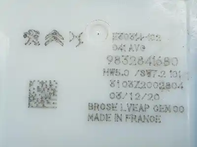 Second-hand car spare part left front window motor for citroen c4 lim. 1.2 12v e-thp oem iam references 9832821680  9832821680