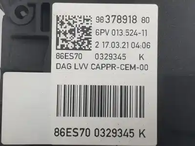 Second-hand car spare part potentiometer for citroen c4 lim. 1.2 12v e-thp oem iam references 9837891880  9837891880