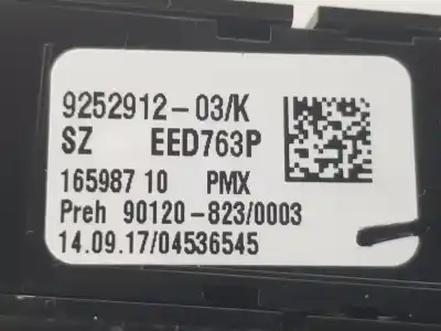 Second-hand car spare part switch for bmw serie 1 lim. 1.6 16v oem iam references 61319252912