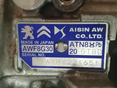 Pezzo di ricambio per auto di seconda mano riduttore per citroen c4 lim. 1.2 12v e-thp riferimenti oem iam 20gtbd  9838184380