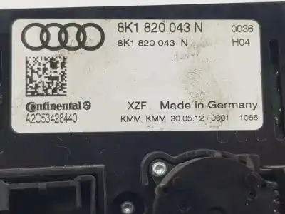 İkinci el araba yedek parçası iklim kontrolü için audi a4 b8 avant (8k5) 3.0 tdi oem iam referansları 8k1820043n  8k1820043n