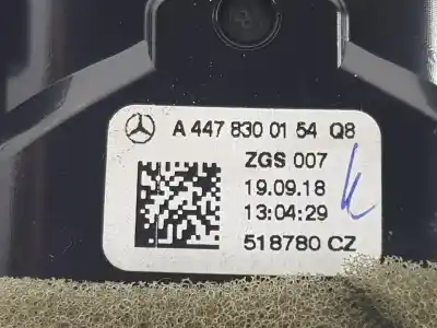 Автозапчастина б/у аератор для mercedes-benz clase v (w447) 2.1 cdi cat посилання на oem iam a4478300154