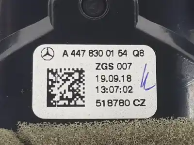 Автозапчастина б/у аератор для mercedes-benz clase v (w447) 2.1 cdi cat посилання на oem iam a4478300154