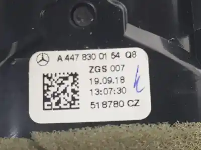 Автозапчастина б/у аератор для mercedes-benz clase v (w447) 2.1 cdi cat посилання на oem iam a4478300154
