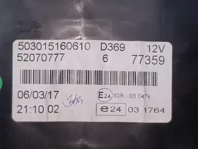 Автозапчастина б/у панель інструментів для opel combo furgoneta/monovolumen (x12) 1.3 cdti (b05) посилання на oem iam 52070777  52070777