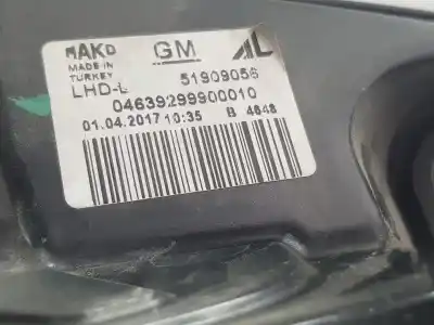 Автозапчастина б/у ліва фара для opel combo furgoneta/monovolumen (x12) 1.3 cdti (b05) посилання на oem iam 95512505  95512505