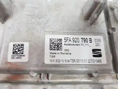 Автозапчастина б/у панель інструментів для cupra formentor dpca посилання на oem iam 5fa920790b  5fa920790b