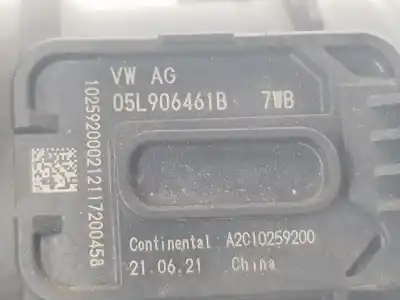 Автозапчастина б/у витратомір повітря для skoda octavia lim. (nx3) 2.0 tdi посилання на oem iam 05l906461b