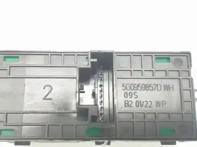 Автозапчастина б/у передні вікний вмикач для skoda octavia lim. (nx3) 2.0 tdi посилання на oem iam 5g0959857d  5g0959857d