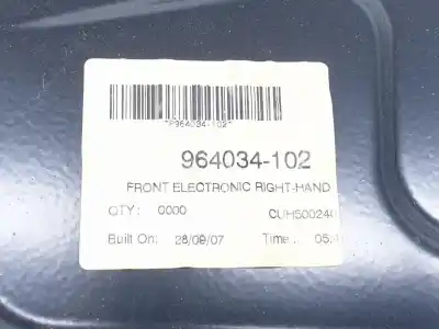 Автозапчастина б/у регулятор переднього правого скла для land rover range rover (lm) 3.6 td v8 посилання на oem iam 964034102  cuh500240