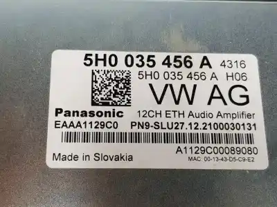 Автозапчастина б/у електронний модуль для cupra formentor dpca посилання на oem iam 5h0035456a  5h0035456a