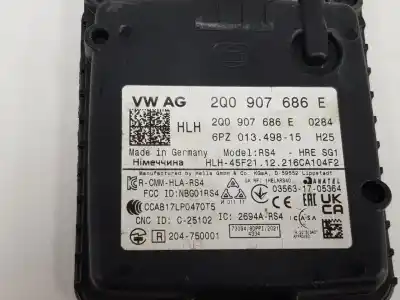 Автозапчастина б/у електронний модуль для cupra sin definir sin definir посилання на oem iam 2q0907686e  2q0907686e