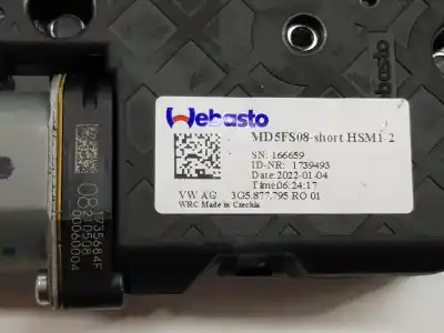 Автозапчастина б/у електричний двиг на дах для cupra formentor dpca посилання на oem iam 3g5877795  3g5877795