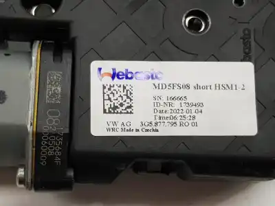 Автозапчастина б/у електричний двиг на дах для cupra formentor dpca посилання на oem iam 3g5877795  3g5877795