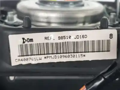 Second-hand car spare part airbag kit for nissan qashqai (j10) 2.0 dci turbodiesel cat oem iam references 