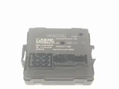Автозапчастина б/у електронний модуль для skoda octavia lim. (nx3) 2.0 tdi посилання на oem iam 5wa907530q