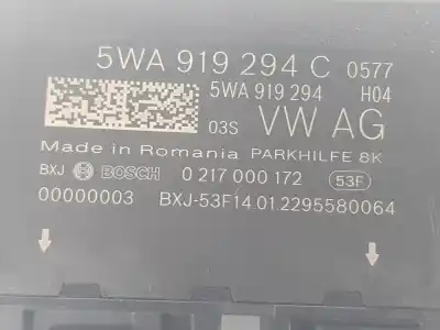 Автозапчастина б/у електронний модуль для skoda octavia lim. (nx3) 2.0 tdi посилання на oem iam 5wa919294c  5wa919294c