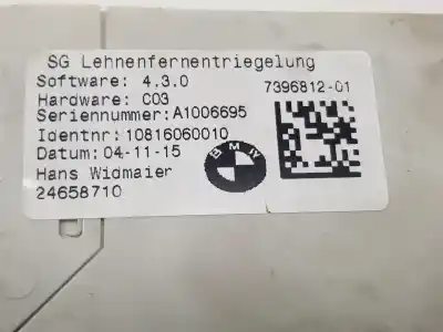 Автозапчастина б/у електронний модуль для bmw 2 active tourer (f45) 216 d посилання на oem iam 61357396812  61357396812