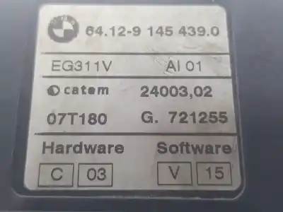 Second-hand car spare part electronic module for bmw x3 (e83) 2.0 d oem iam references 64129145439  64129145439