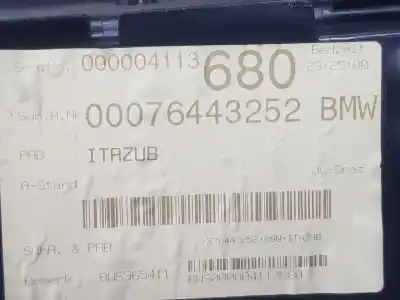 Peça sobressalente para automóvel em segunda mão porta luvas por bmw x3 (e83) 2.0 d referências oem iam 51163420526  51163420526