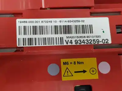 Автозапчасти б/у блок реле/предохранителей за bmw x3 (f25) 2.0 16v turbodiesel ссылки oem iam 9343259  64119343259