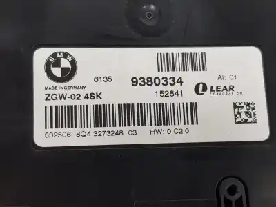 Автозапчастина б/у електронний модуль для bmw x3 (f25) 2.0 16v turbodiesel посилання на oem iam 9380334  61359380333