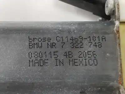 Автозапчасти б/у мотор заднего правого стекла за bmw x3 (f25) 2.0 16v turbodiesel ссылки oem iam 7322748  67627322748