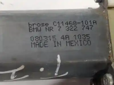 Автозапчасти б/у мотор заднего левого стекла за bmw x3 (f25) 2.0 16v turbodiesel ссылки oem iam 7322747  67627322747