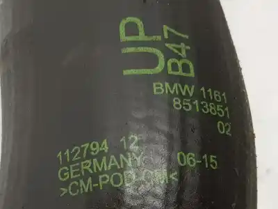 Автозапчастина б/у шланги інтеркулера для bmw x3 (f25) 2.0 16v turbodiesel посилання на oem iam 8513851  11618513851
