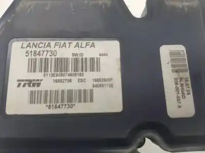 Peça sobressalente para automóvel em segunda mão abs por lancia delta (181) oro referências oem iam 51847730  71752910