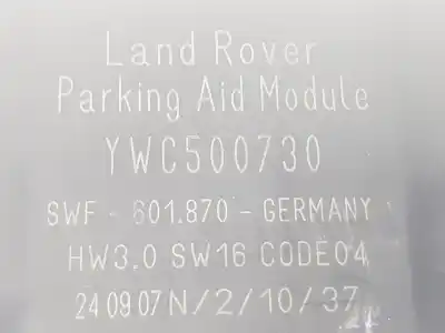 İkinci el araba yedek parçası elektronik modül için land rover range rover (lm) 3.6 td v8 oem iam referansları ywc500730  7h2215k866aa