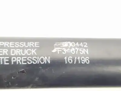 Second-hand car spare part tailgate gas strut for citroen c4 picasso i monospace (ud_) 1.8 i 16v oem iam references 600442  8731t1