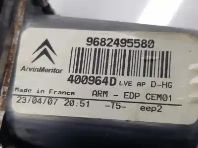 Автозапчастина б/у двигатель переднього правого скла для citroen c4 picasso i monospace (ud_) 1.8 i 16v посилання на oem iam 9682495580  9222cx