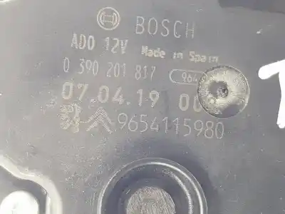 Автозапчастина б/у двигатель заднього склоочисника для citroen c4 picasso i monospace (ud_) 1.8 i 16v посилання на oem iam 9654115980  6405cy