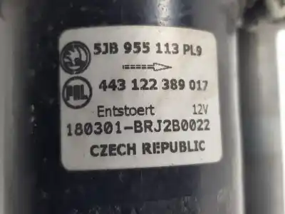 Автозапчасти б/у мотор переднего стеклоочистителя за skoda fabia style ссылки oem iam 5jb955113  5jb955113