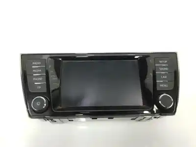 Автозапчастина б/у багатофункційний дисплей для skoda fabia style посилання на oem iam 6v0919604b  6v0919604b