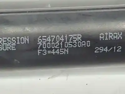 Автозапчасти б/у амортизаторы багажника/двери за dacia lodgy (js_) 1.2 tce (jsay jsm0) ссылки oem iam 654704175r  7000210530a0