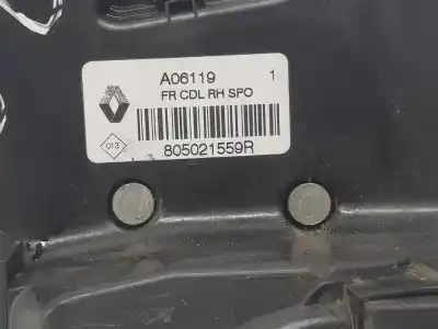 Автозапчастина б/у замок передній праві двері для renault espace v (jr_) 1.6 dci 160 посилання на oem iam 805021559r  805021559r