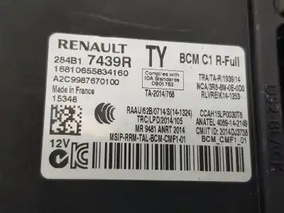 Second-hand car spare part electronic module for renault talisman (lp_) 1.6 dci 160 oem iam references 284b17439r  284b17439r