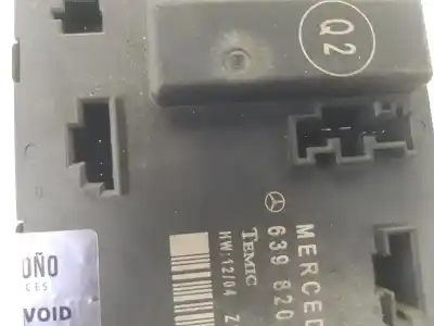 Second-hand car spare part electronic module for clase c vito basic, combi 2.1 cdi oem iam references 6398201026  a6398201026