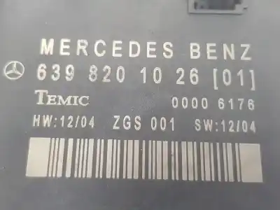 Second-hand car spare part electronic module for clase c vito basic, combi 2.1 cdi oem iam references 6398201026  a6398201026