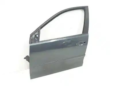 Peça sobressalente para automóvel em segunda mão porta da frente esquerda por volkswagen polo (9n3) 1.4 tdi referências oem iam 6q4831055p 6q4831055p color azul antracita c7v 