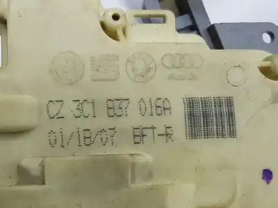 Second-hand car spare part front right door lock for audi q7 (4l) 3.0 v6 24v tdi oem iam references 3c1837016a  8j1837016a