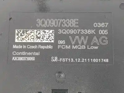 Автозапчасти б/у электронный модуль за seat ateca 2.0 tdi ссылки oem iam a3c0903730050  3q0907338e