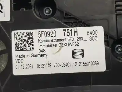 Автозапчастина б/у панель інструментів для seat ateca 2.0 tdi посилання на oem iam 5f0920751h  5f0920751h