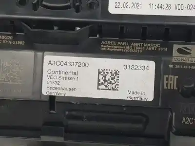 Автозапчастина б/у панель інструментів для volkswagen tiguan (ad1, ax1) 2.0 tdi посилання на oem iam 3g0920320b  3g0920320b