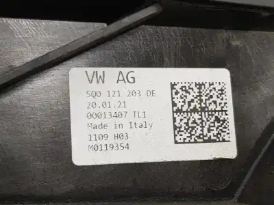 Автозапчастина б/у електро вентилятор для volkswagen tiguan (ad1, ax1) 2.0 tdi посилання на oem iam 5q0121205an  5q0121203de