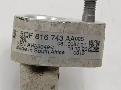 Автозапчастина б/у труби кондиціонації для volkswagen tiguan (ad1, ax1) 2.0 tdi посилання на oem iam 5qf816743aa  5qf816743aa