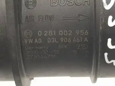 Автозапчастина б/у витратомір повітря для audi a4 b8 avant (8k5) 2.0 tdi посилання на oem iam 0281002956